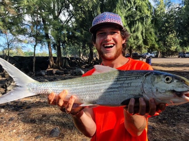 Morning Beach Fishing Trip In Hawaii