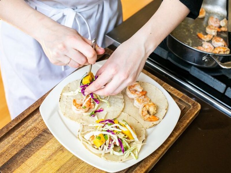 Sensational Shrimp Tacos Class in Washington