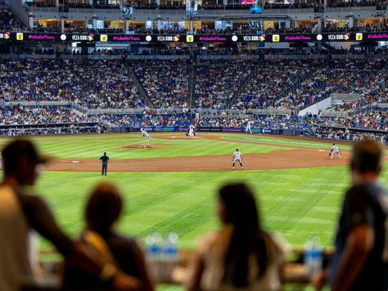 Miami Marlins Baseball Game Ticket at loandepot Park