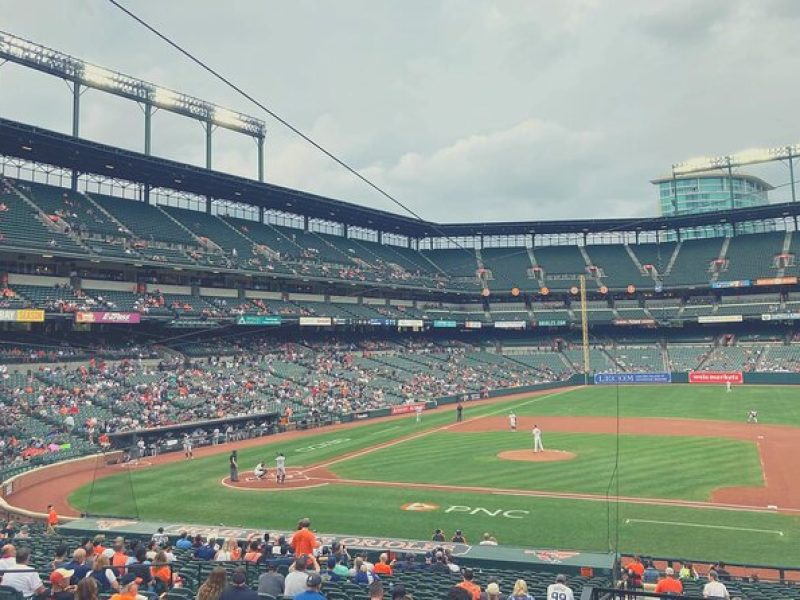 Baltimore Orioles Baseball Game Ticket at Oriole Park