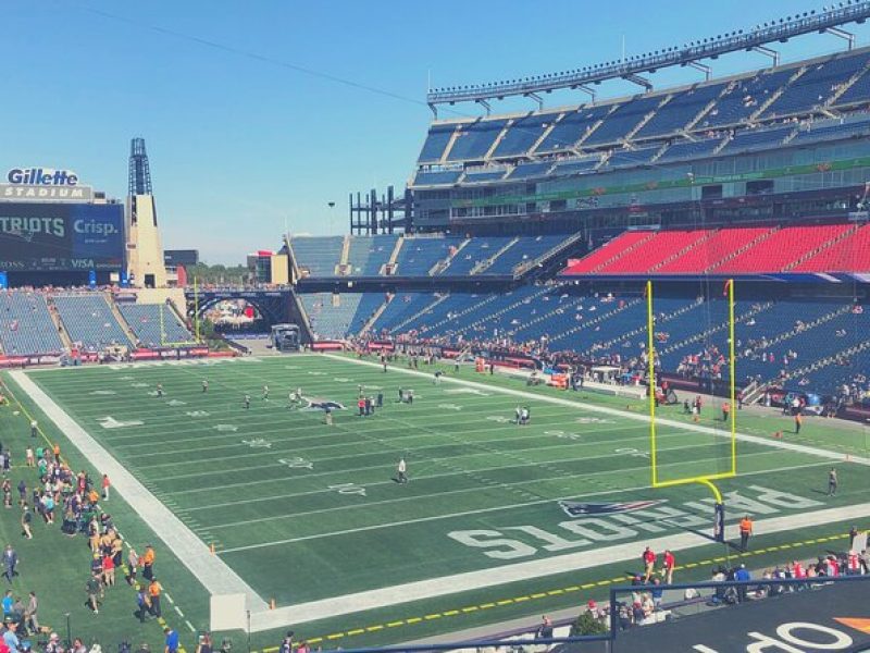 New England Patriots Football Game Ticket at Gillette Stadium