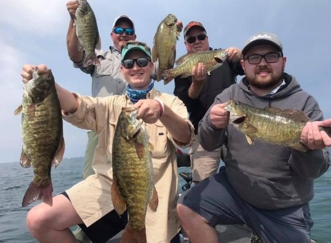 Lake Erie Smallmouth Fishing Charters