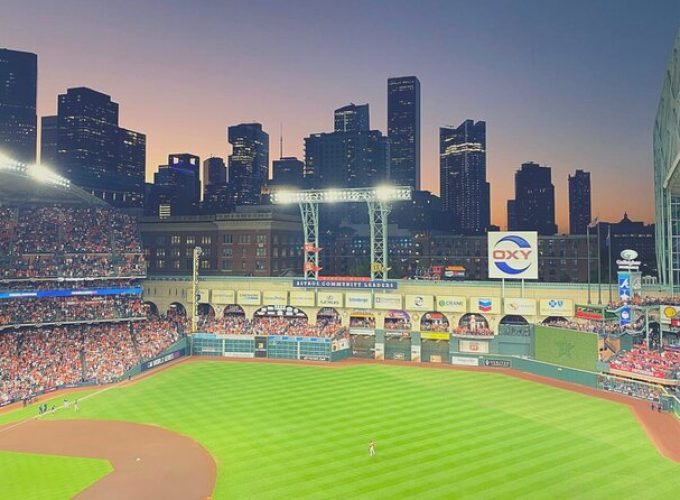 Houston Astros Baseball Game Ticket at Minute Maid Park