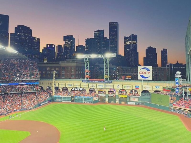 Houston Astros Baseball Game Ticket at Minute Maid Park