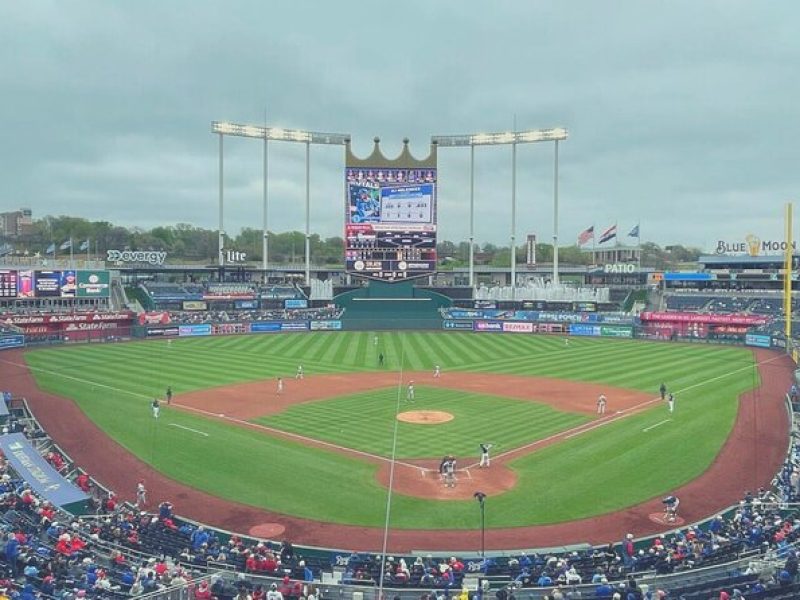 Kansas City Royals Baseball Game Ticket at Kauffman Stadium