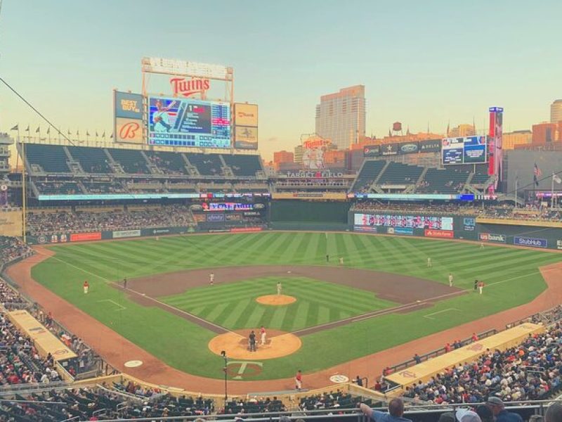 Minnesota Twins Baseball Game Ticket at Target Field