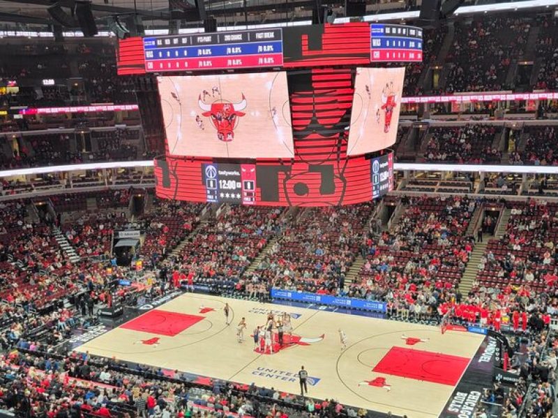 Chicago Bulls Basketball Game Ticket at United Center