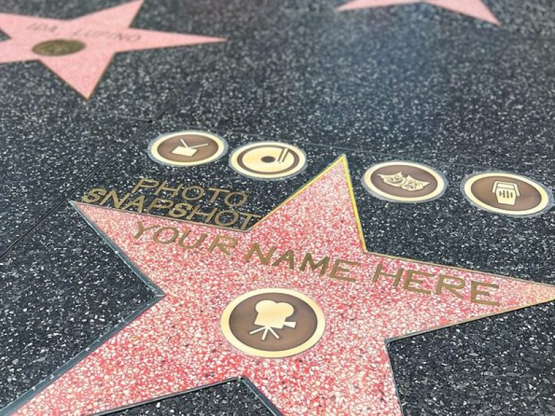 Get Your Own Star with The Walk of Fame Experience in Los Angeles