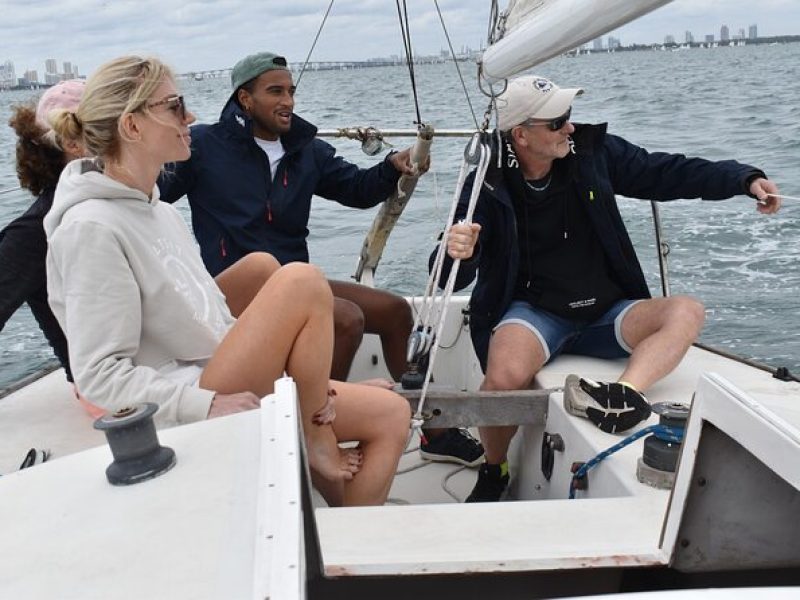 Learn to Sail in a Bonafide Racing Vessel in Biscayne Bay