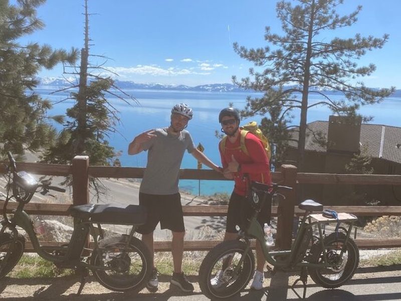 Self Guided E-Bike Tour on Lake Tahoe’s East Shore Bike Path