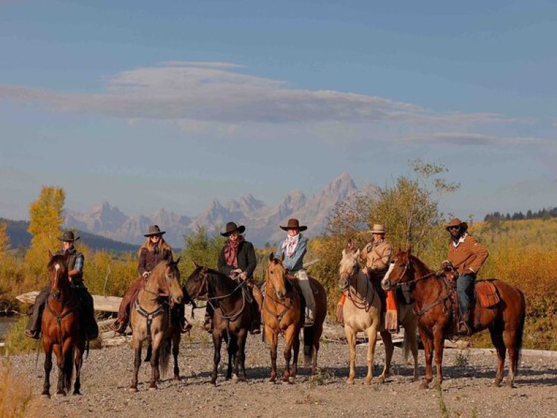 Jackson Hole Horseback Riding in the Bridger-Teton National Forest