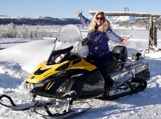 Heart Six Snowmobiling in Jackson Hole