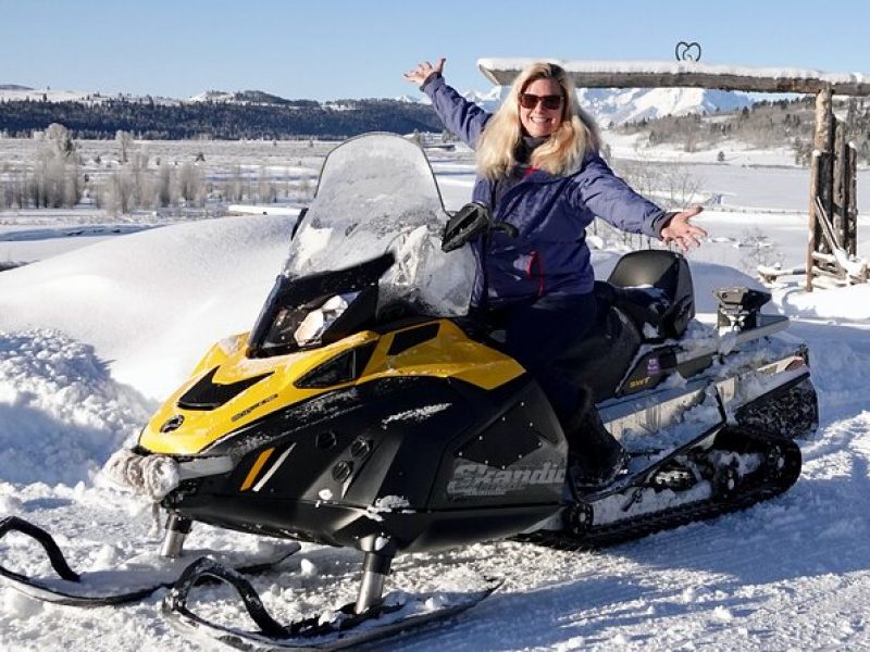 Heart Six Snowmobiling in Jackson Hole