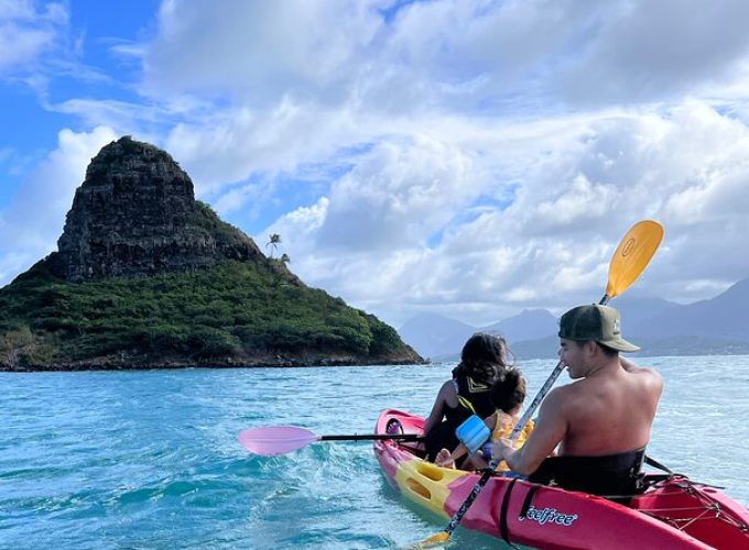 Kayaking to the famous Oahu’s islet, Mokolii (Self-Guided Tour)