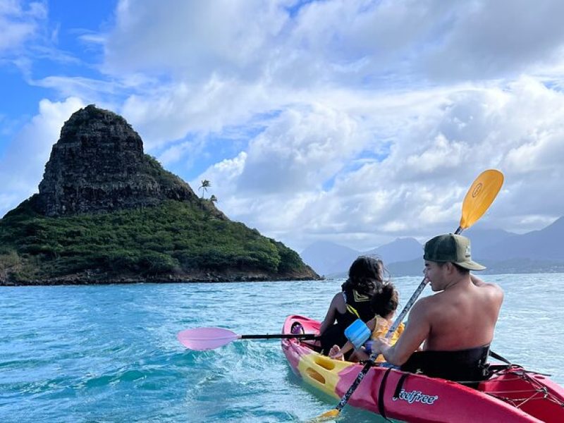 Kayaking to the famous Oahu’s islet, Mokolii (Self-Guided Tour)