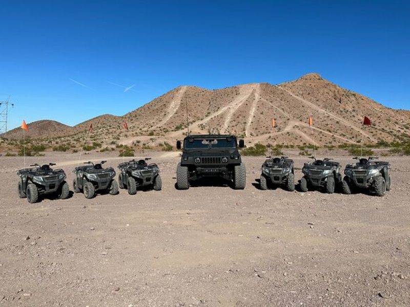 Half-Day Private Tour at Mohave Desert by Hummer & ATV