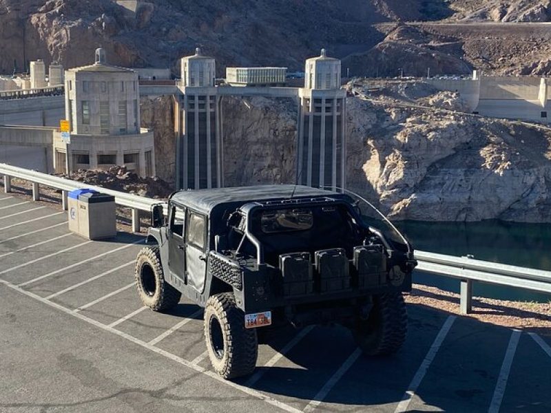 Hoover Dam Self Guided Tour from Las Vegas by Military Hummer H1