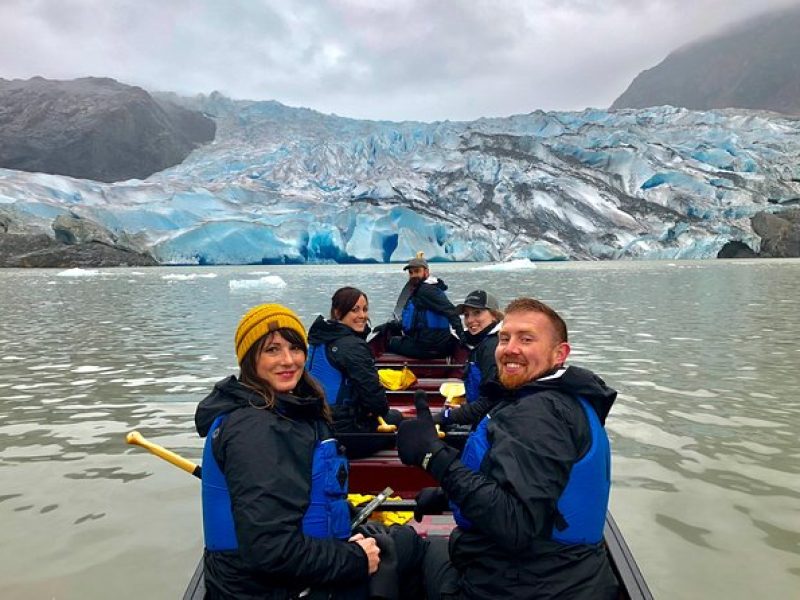 Mendenhall Glacier Lake Canoe Tour