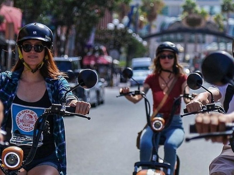 1 Hour GPS Guided Scooter Tour: Harbor/Gaslamp Quarter