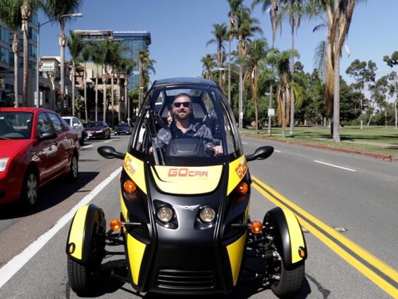 GPS Talking Electric GoCar: 2 Hour Coronado tour