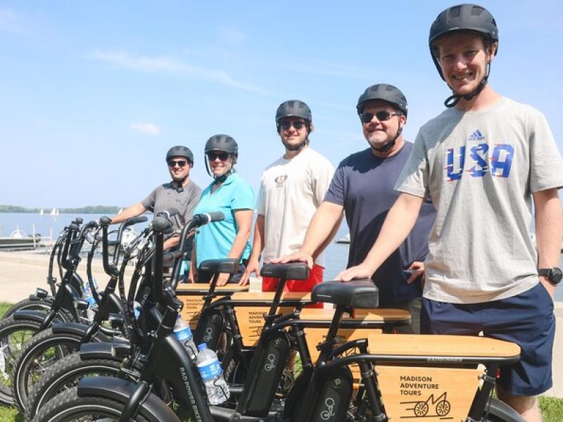 Downtown Madison E-Bike Guided Tour