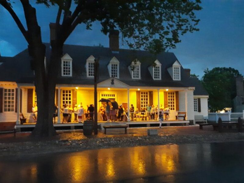 Colonial Williamsburg Ghost Stories and Walking Tour