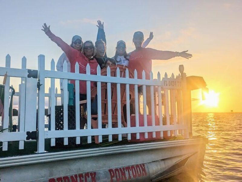 Sunset /Harbor/Bay Cruise on the Original Redneck Pontoon