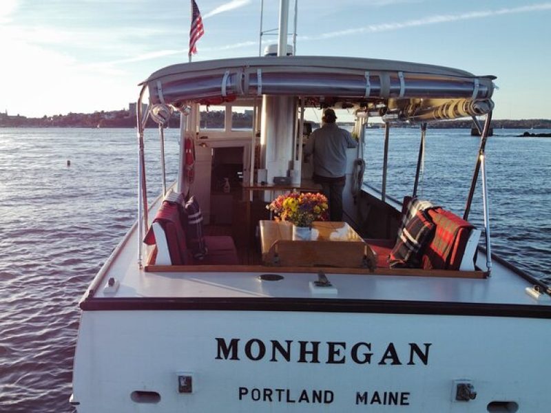 Private Lighthouse Sightseeing Charter on a Vintage Lobster Boat