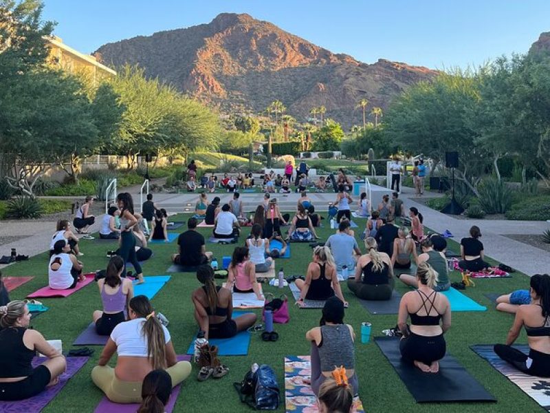 Private Guided Yoga Session At Papago Park