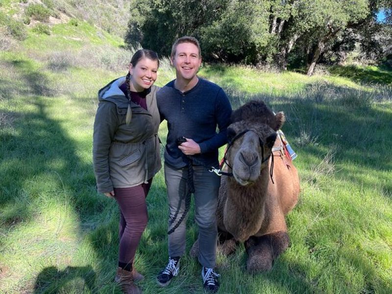 3 Hour Camel Trek into the Forest and Ranch in California