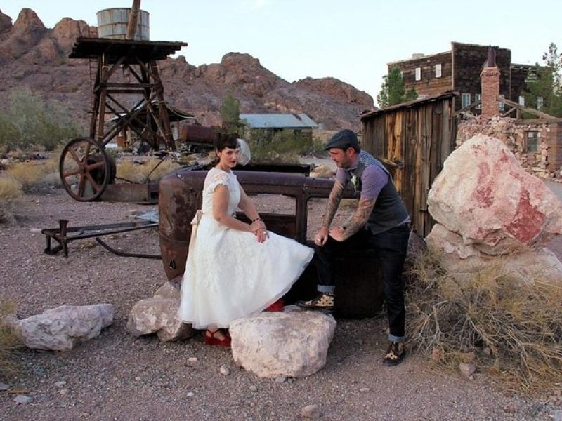 Wedding Ceremony: Nelson Ghost Town