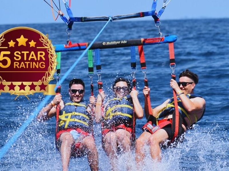 1000ft Parasailing Ride in Waikiki, Hawaii