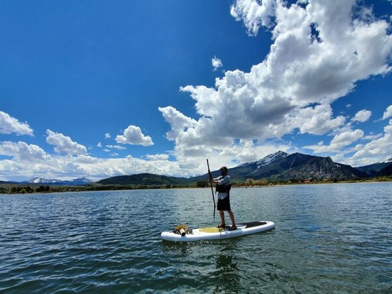 Guided Paddle Board tour: Lake Dillon's uninhabited Islands