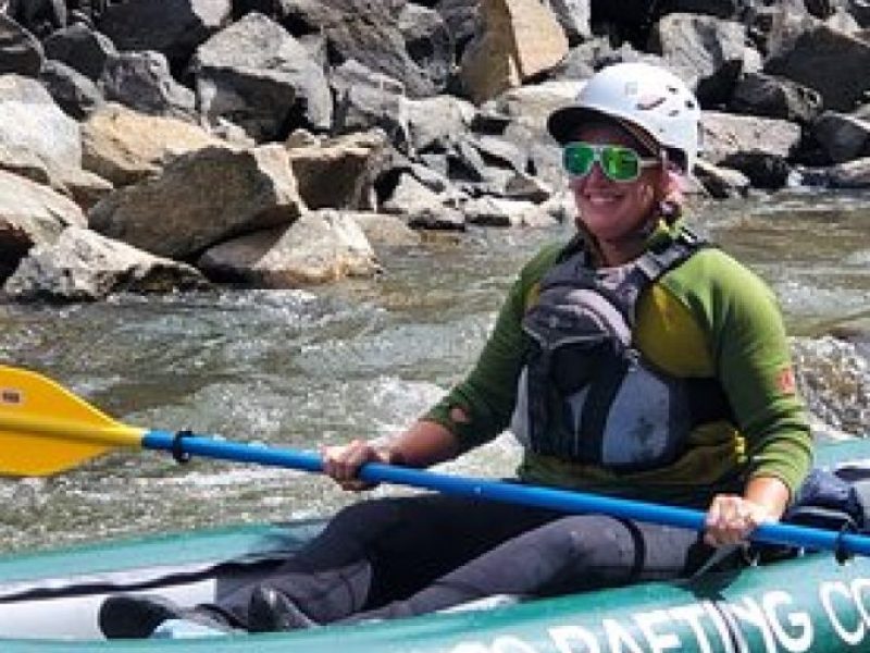 Inflatable Kayak Adventure Colorado River: Half Day Guided Tour