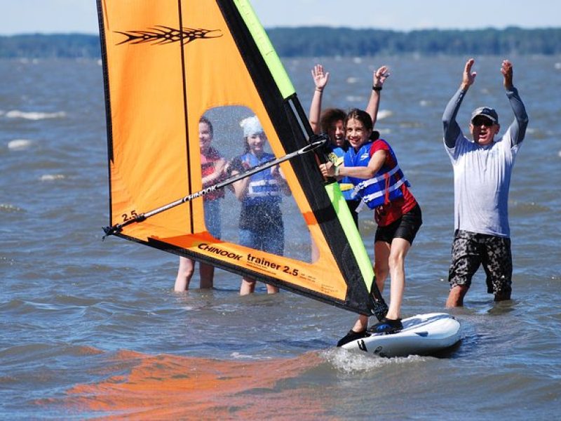 Windsurfing Lesson on Rehoboth Bay