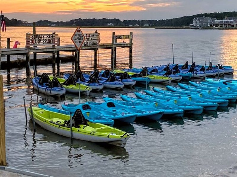 Tandem Kayak Rental in Rehoboth Bay