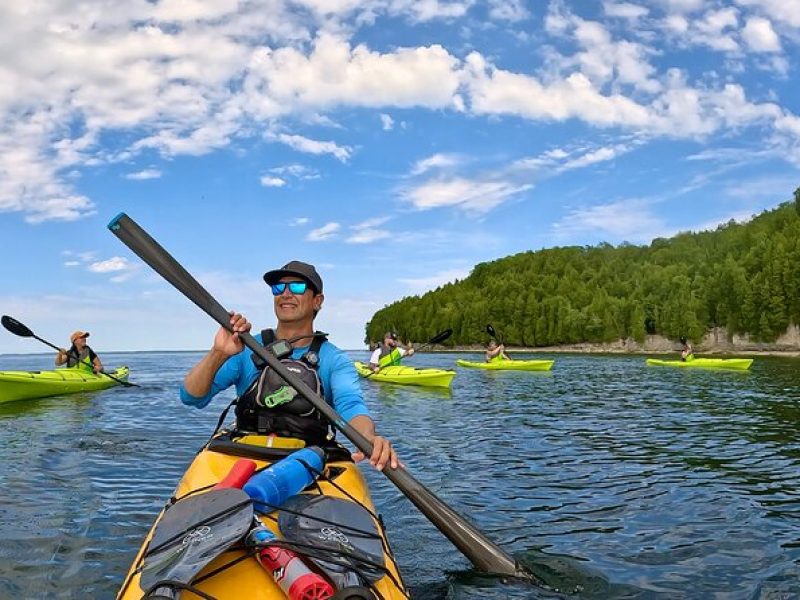 Sea Kayaking in Door County, Wisconsin