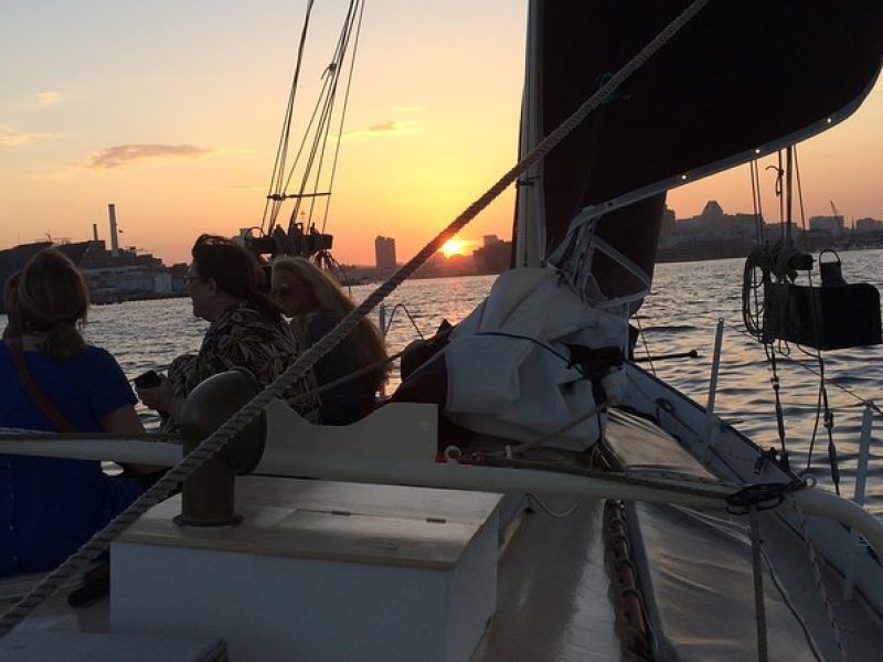 Baltimore Inner Harbor Sunset Sail on Summer Wind