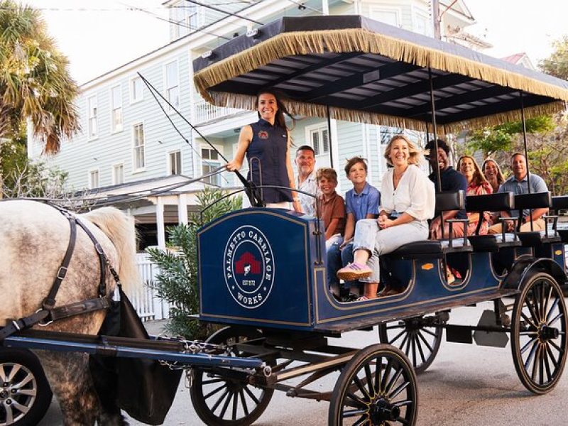 Daytime Horse-Drawn Carriage Sightseeing Tour of Historic Charleston