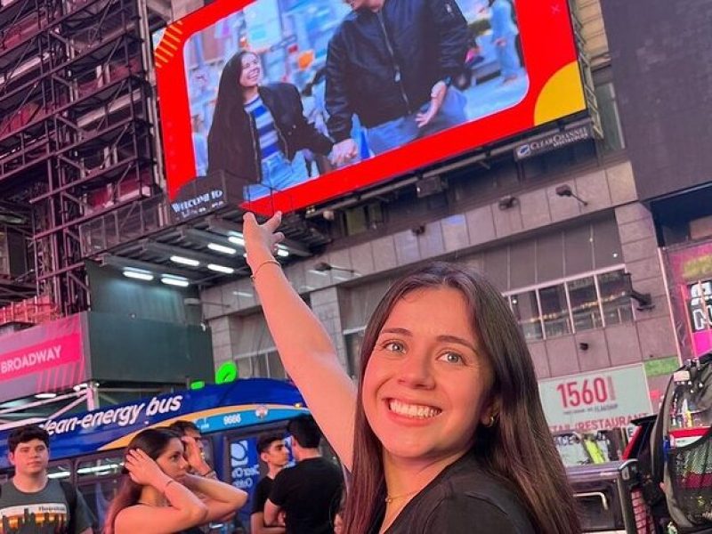 See Yourself on a Times Square Billboard in New York City