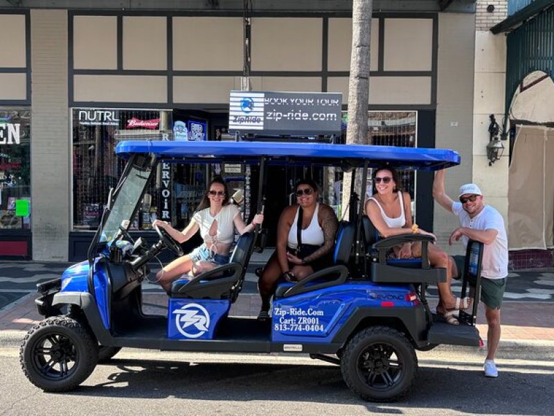 Tampa's Top Dive Bar Tour Experience by Golf Cart