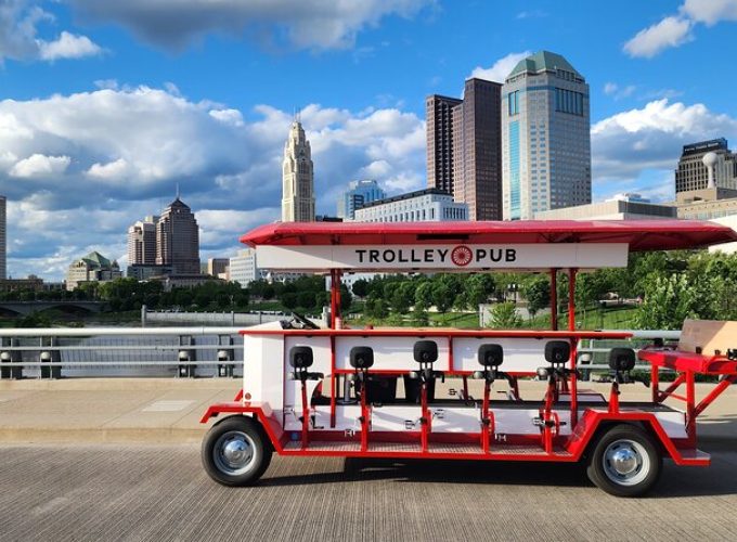 Explore Columbus on The Trolley Pub