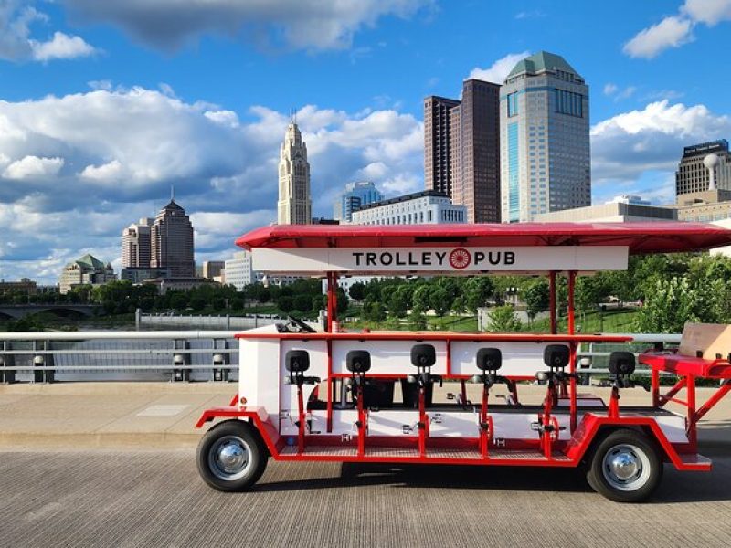 Explore Columbus on The Trolley Pub