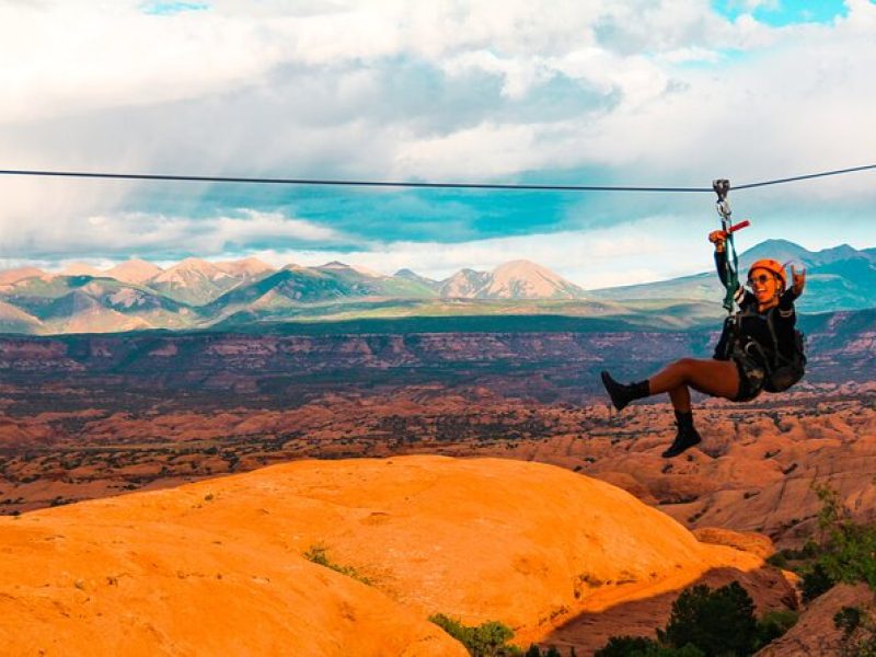 Zip Line Adventure in Moab