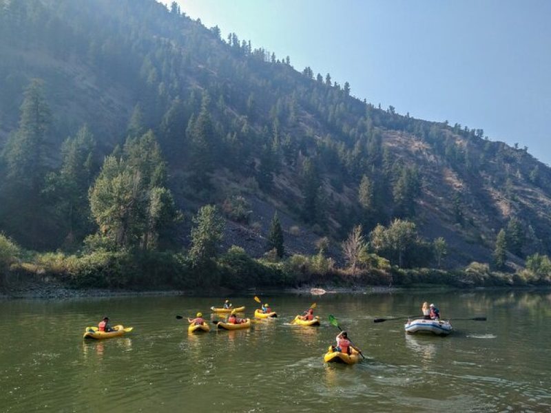 Gentle Whitewater Float on the Salmon River