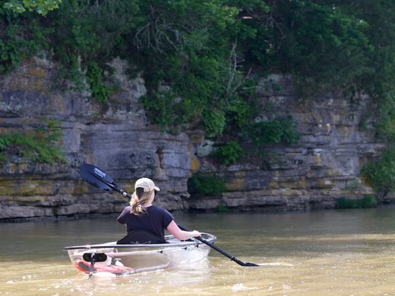 Small Group Clear Kayak Tour of Old Hickory Lake