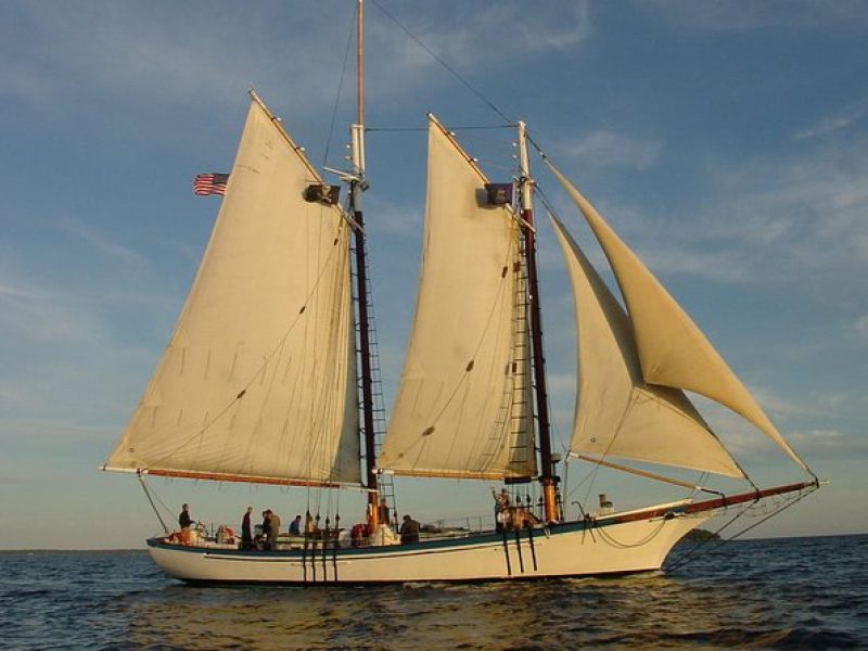 Windjammer Classic Sunset Sail from Camden, Maine