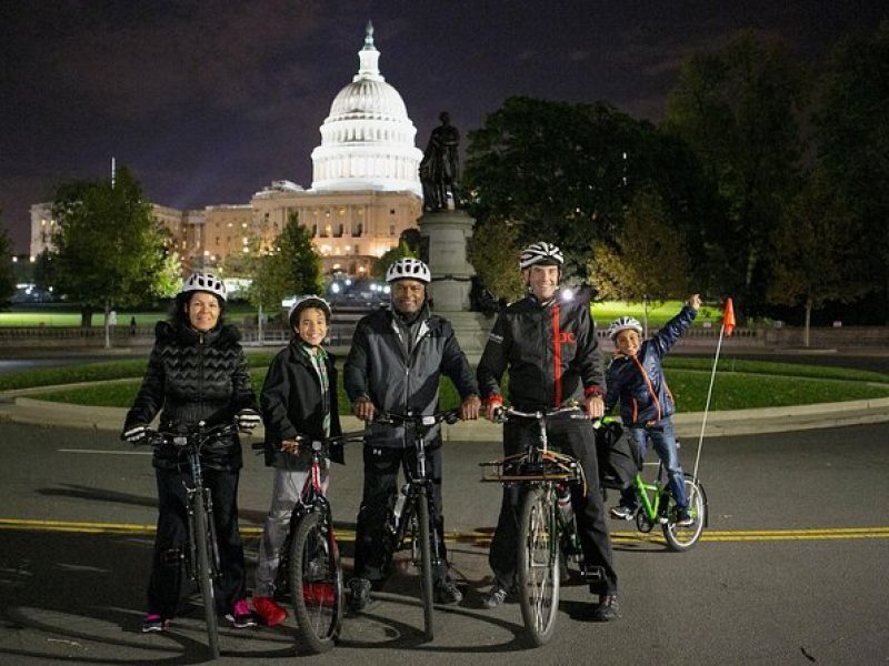 Private DC Monuments at Night Biking Tour