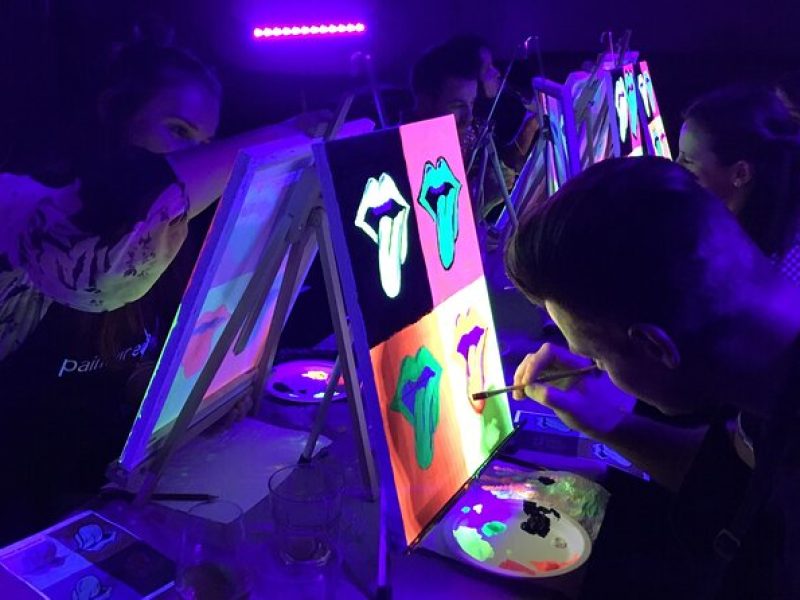 GLOW Sip and Paint Experience