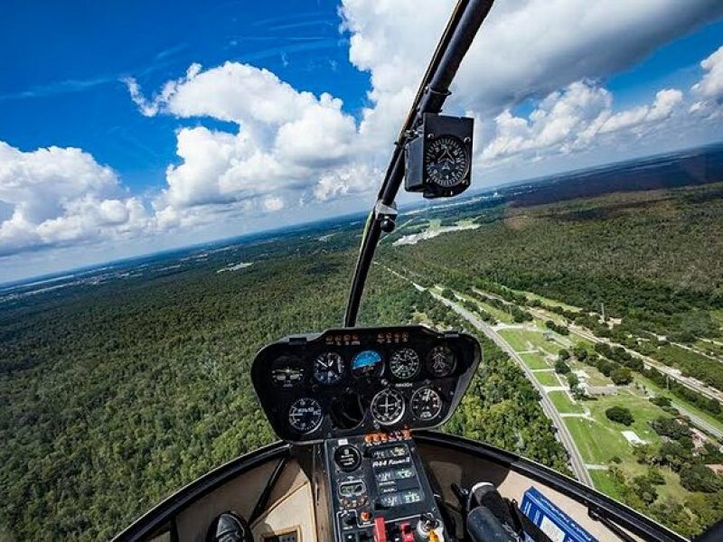 Take a thrilling 1-hour Private Helicopter Ride to Space Coast